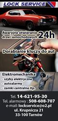 LOCK SERVICE Awaryjne otwieranie samochodów Dorabianie kluczy Tarnów