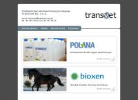 Strona internetowa z Transvet. Sp. Z O.o.
