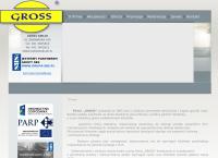 Strona internetowa z Gross, Autoryzowany Partner Buderus