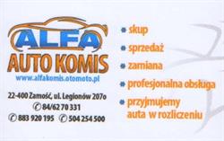 Alfa. Autokomis
