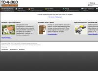 Strona internetowa z Tom-Bud Sc. Biuro Handlowe