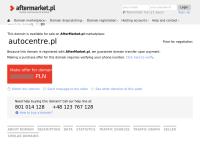 Autocentre. Sp. Z O.o. Sklep Z Używanymi Częściami Samochodowymi