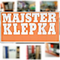 Majster Klepka. Sklep przemysłowy. Panele, farby