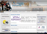 Strona internetowa z Publiczna Szkoła Podstawowa nr. 10