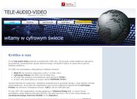 Tele-Audio-Video. Sklep ze sprzętem RTV. Serwis