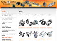 Strona internetowa z CNC Land s.c.