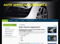 Strona internetowa z Auto-Service Ligęziewicz