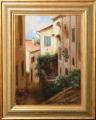 "ARCIDOSSO" -olej/płótno, oil/canvas, M.Sadoska, Galeria Sztuki Miriam (Miriam Gallery of Art), Poland