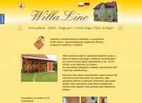 Strona internetowa z Willa Linc. Pokoje Gościnne. Pedo m.