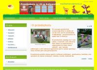 Strona internetowa z Przedszkole nr 22 Miejskie
