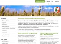 Strona internetowa z Urząd Gminy