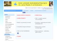 Liceum Ogólnokształcące nr XXIV im. Jana Pawła II