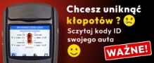 Sczytaj kody id czujników TPMS swojego samochodu