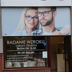 Optyk. Zakład Optyczny. Lucjan Ziebura