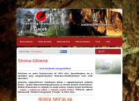 Strona internetowa z Gacek. Biuro Usług Turystycznych