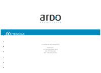Strona internetowa z Ardo-Studio. Sp. Z O.o.