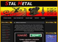 Strona internetowa z Stal-Metal