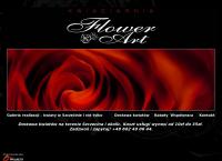 Strona internetowa z Kwiaciarnia Flower Art