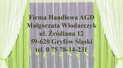 Włodarczyk Małgorzata. Sprzedaż Agd i Części Zamiennych