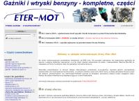 Eter-Mot. Gaźniki, Wtryski Benzyny, Regeneracja Gaźników