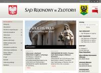Strona internetowa z Sąd Rejonowy