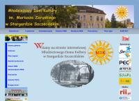 Strona internetowa z Młodzieżowy Dom Kultury im. M. Zaruskiego