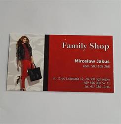 Family Shop. Sklep Odzieżowy