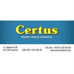 Agencja Celna Certus