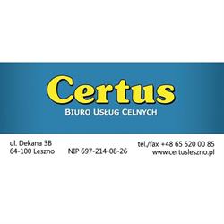 Agencja Celna Certus