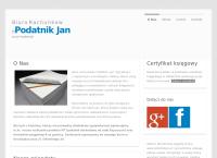 Strona internetowa z Biuro Rachunkowe Podatnik Jan. Podbielski Artur