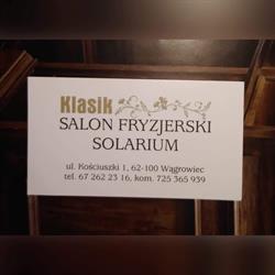 Klasyk. Salon fryzjerski