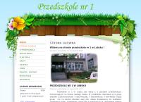 Strona internetowa z Przedszkole Nr 1