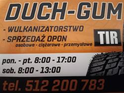 Duch-Gum. Wulkanizatorstwo Ciężarowo - Osobowe