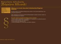 Sikorski Zbigniew, adwokat. Kancelaria
