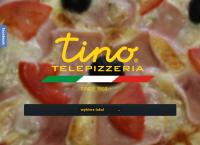 Strona internetowa z Tino. Telepizzeria