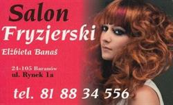 Salon Fryzjerski Elżbieta Banaś
