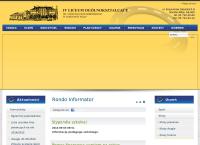 Strona internetowa z Liceum Ogólnokształcące nr IV
