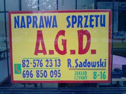 Sadowski Ryszard. Zakład Naprawy Agd i Sprzętu Chłodniczego
