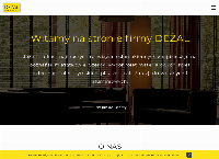 Strona internetowa z \"DEŻAL\" Rolety, Plisy, Żaluzje Poznań