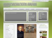 Strona internetowa z Parafia Rzymskokatolicka Zesłania Ducha Świętego