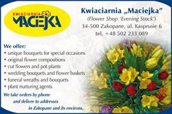 Maciejka Kwiaciarnia Zakopane