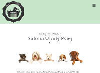Strona internetowa z Salon Urody Psiej Strzyżenie psów
