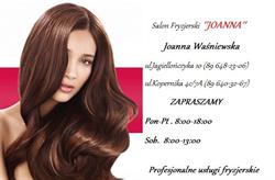 Joanna. Salon fryzjerski. Waśniewska J.