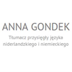 Tłumacz Przysięgły Anna Gondek