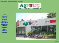 Strona internetowa z Agrotop. Centrum Ogrodnicze