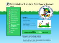 Strona internetowa z Przedszkole nr 2