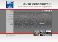 Czosnowski Edward. Blacharstwo i Lakiernictwo Pojazdowe