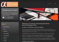 Strona internetowa z Biuro Rachunkowe Alfa S.C.