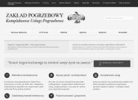 Strona internetowa z Zakład Pogrzebowy Puh Janusz Nowicki
