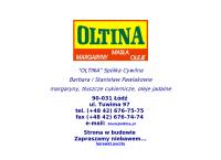 Oltina. Hurtownia Spożywcza
